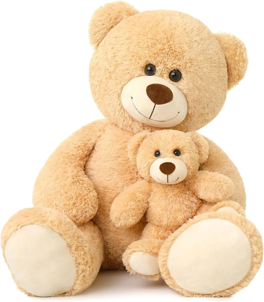  Big Fluffy Teddy Bear Pair 100cm/39in