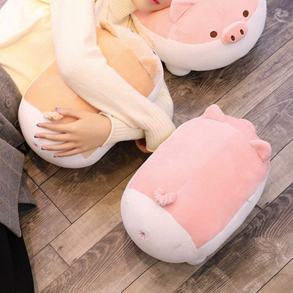Soft Fat Pink Pig Plush (40cm)