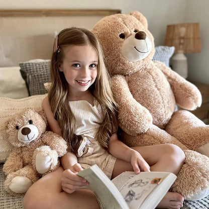  Big Fluffy Teddy Bear Pair 100cm/39in