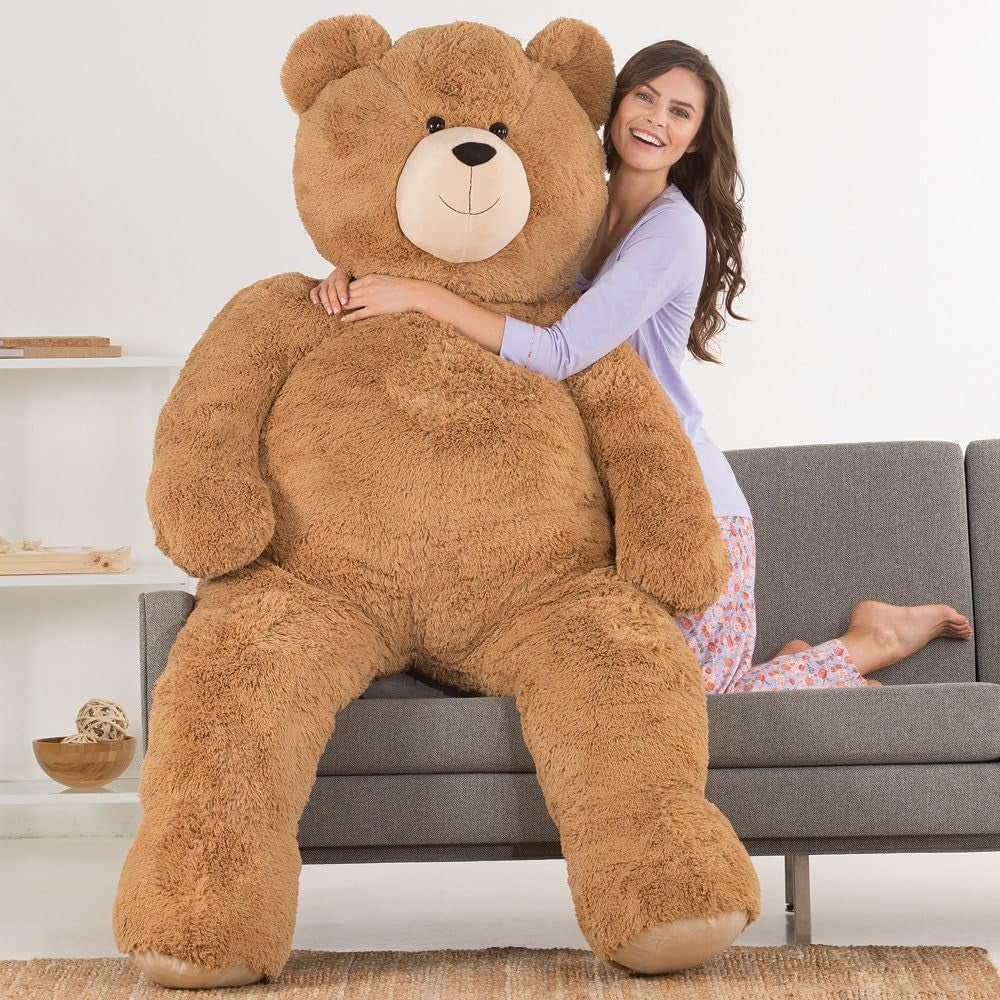 Giant Teddy Bear Plush, 183cm/6 Foot