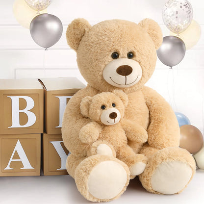  Big Fluffy Teddy Bear Pair 100cm/39in